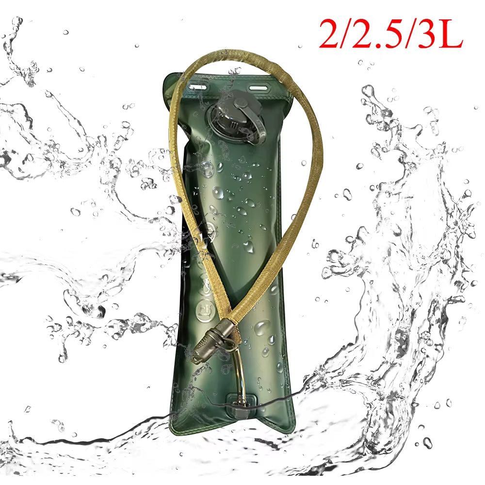 2L 2.5L 3L Water Bladder Water Reservoir Hydration Pack Storage Bag Free Folding Camping Running Hydration Vest Backpack