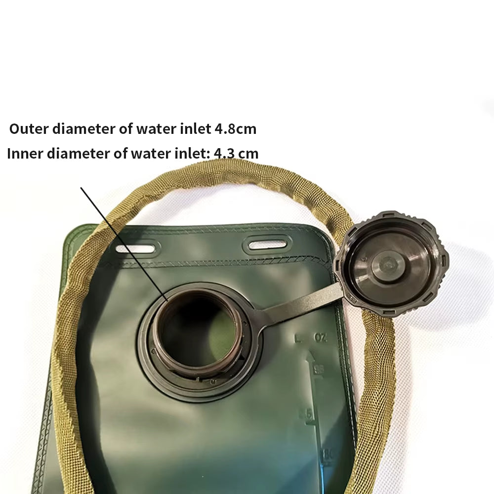 2L 2.5L 3L Water Bladder Water Reservoir Hydration Pack Storage Bag Free Folding Camping Running Hydration Vest Backpack
