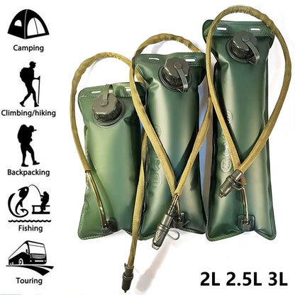 2L 2.5L 3L Water Bladder Water Reservoir Hydration Pack Storage Bag Free Folding Camping Running Hydration Vest Backpack