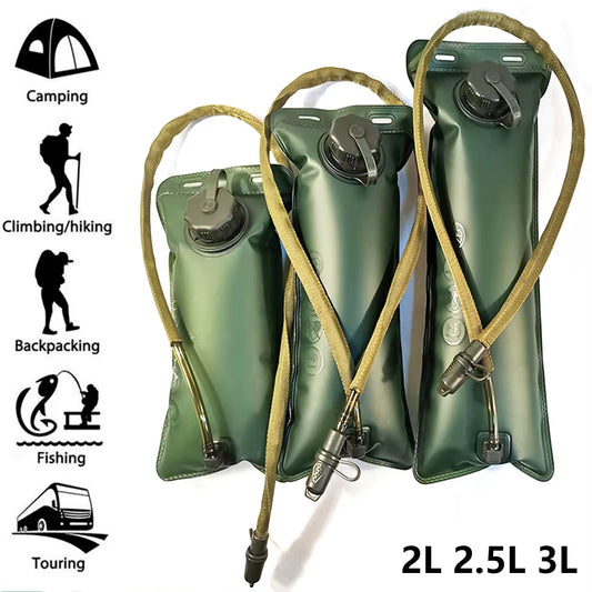 2L 2.5L 3L Water Bladder Water Reservoir Hydration Pack Storage Bag Free Folding Camping Running Hydration Vest Backpack